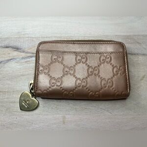 Gucci guccisima card holder key cles